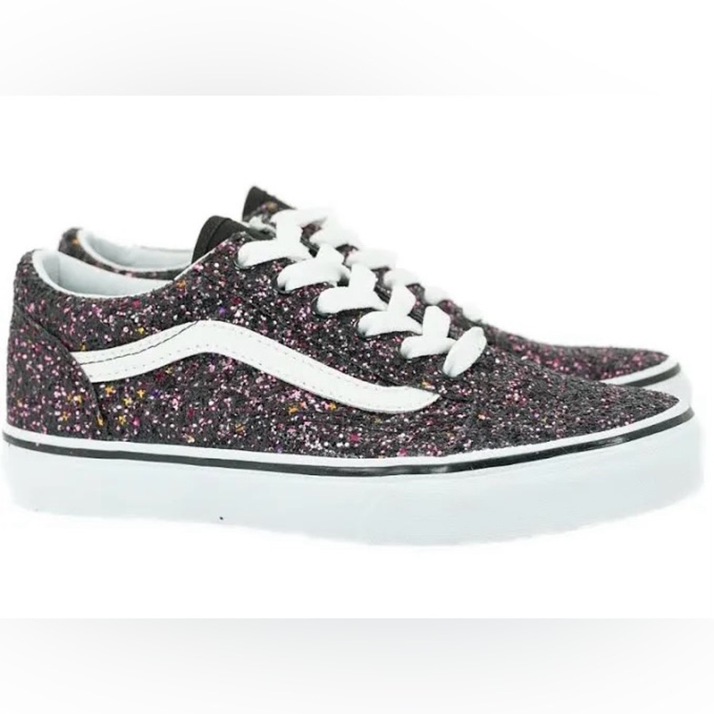 Vans| old skool| glitter with stars